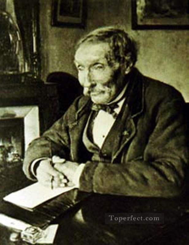 祖父パスカル・ダグナン・ブーベレの肖像油絵